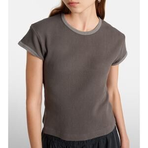 Acne Studios Faded Grey Fitted Unisex Fit T-shirt Size M